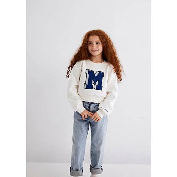 Mavi Kız Çocuk Sweatshirt