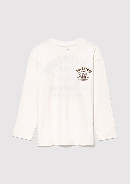 Mavi Erkek Çocuk Tişört