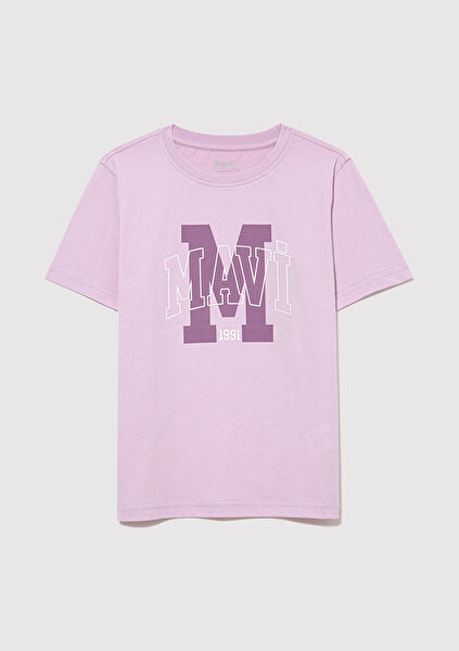 Mavi Kız Çocuk Tişört