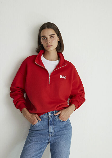 Mavi Kadın Sweatshirt