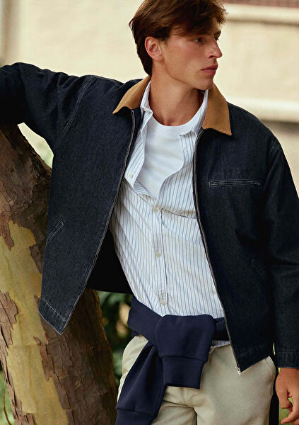 Mavi Erkek Mont, Kaban