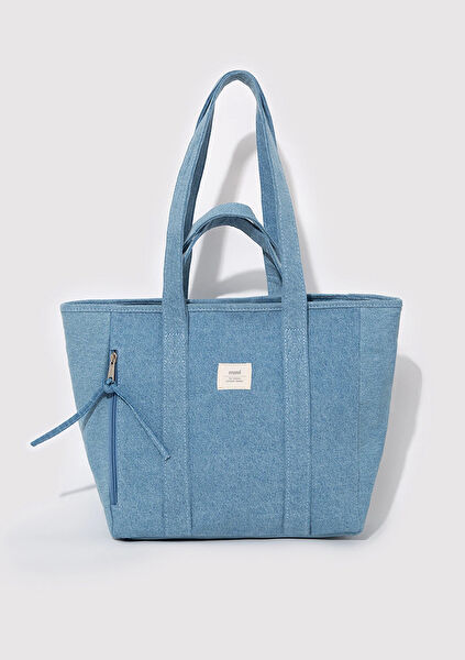 Mavi Kadın Omuz Çantası