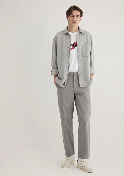 Mavi Erkek Şort, Bermuda, Kapri