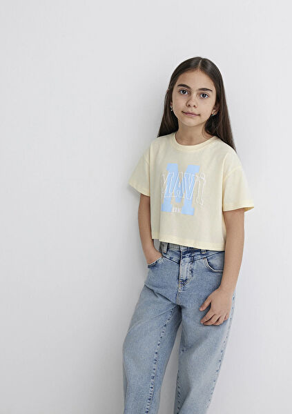 Mavi Erkek Çocuk Tişört