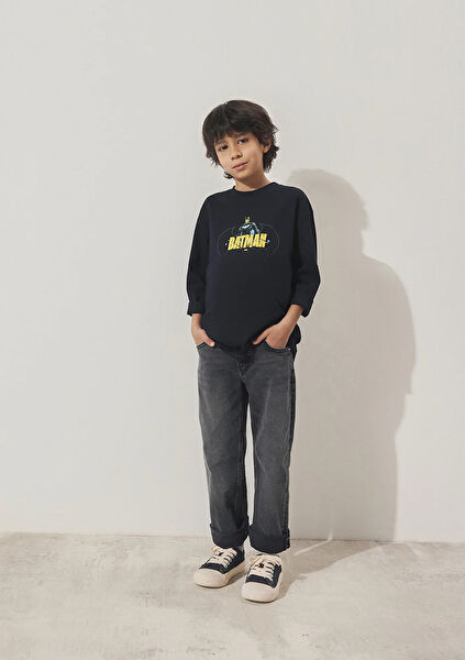 Mavi Erkek Çocuk Tişört