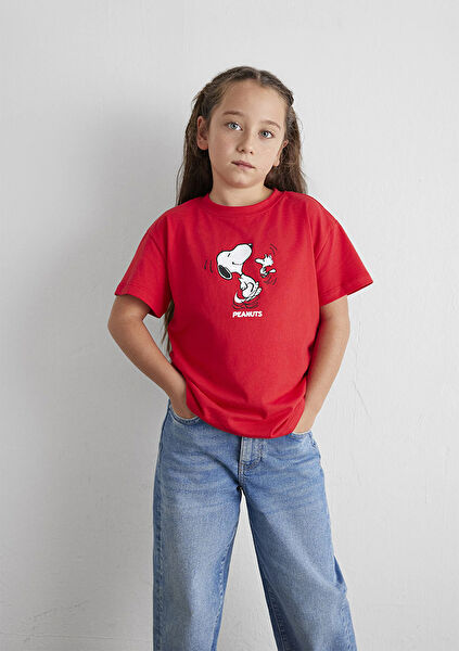 Mavi Kız Çocuk Tişört