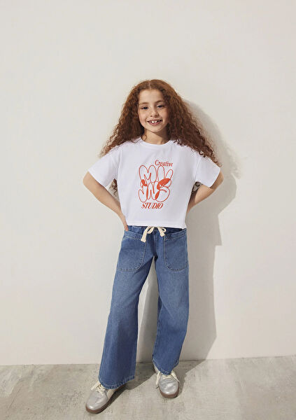 Mavi Erkek Çocuk Tişört