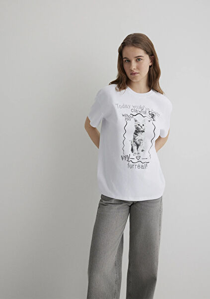 Mavi Kadın Tişört