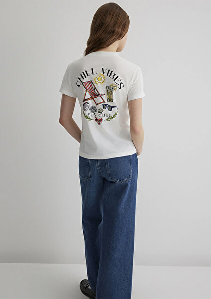 Mavi Kadın Tişört