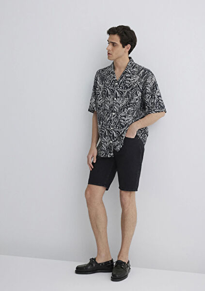 Mavi Erkek Şort, Bermuda, Kapri