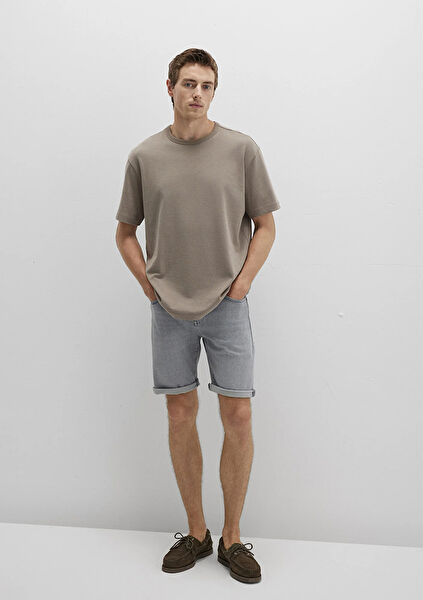 Mavi Erkek Şort, Bermuda, Kapri