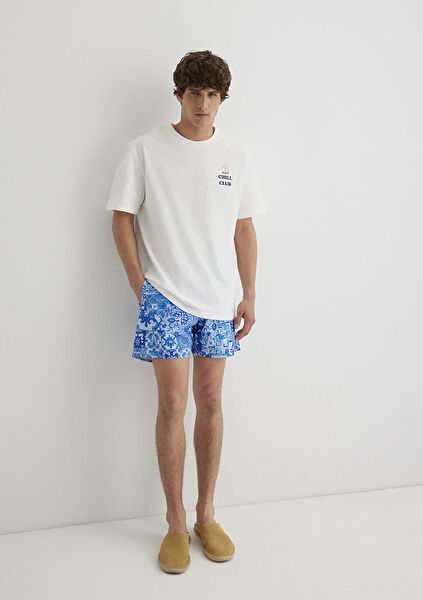 Mavi Erkek Deniz Şortu, Mayo