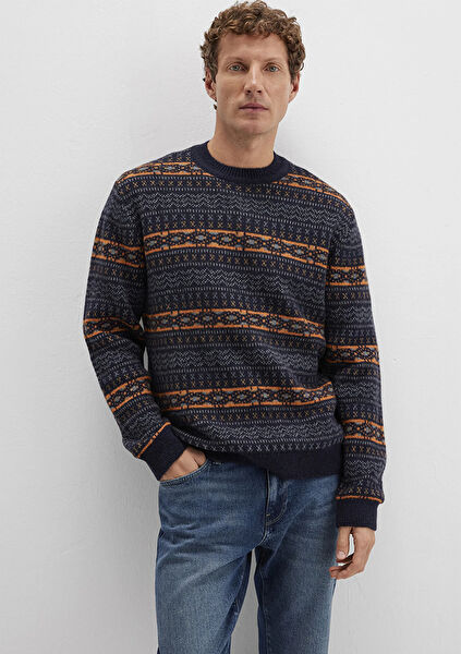 Mavi Erkek Triko, Kazak