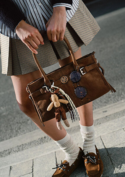 Mavi Kadın Omuz Çantası