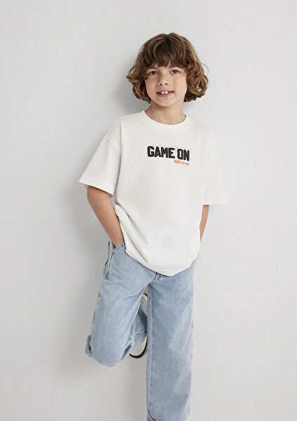 Mavi Erkek Çocuk Tişört