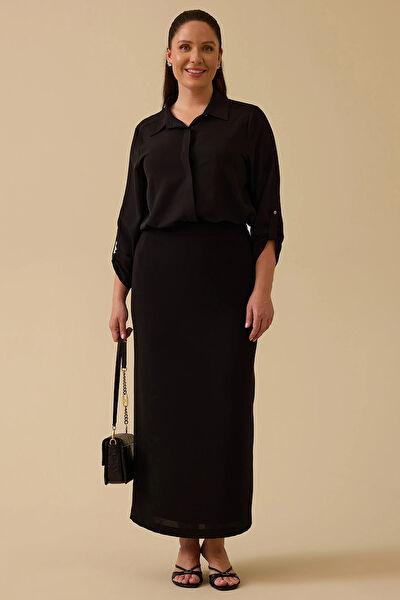 Gala-Xi Büyük Beden Etek