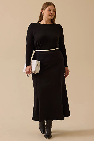 Gala-Xi Büyük Beden Etek