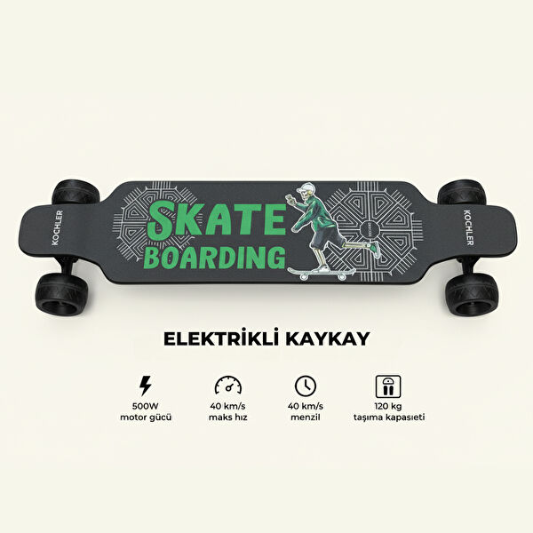 Kochler Elektrikli Scooter, Hoverboard