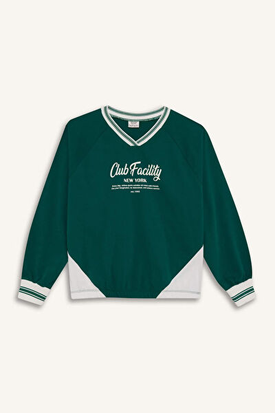 DeFacto Kız Çocuk Sweatshirt