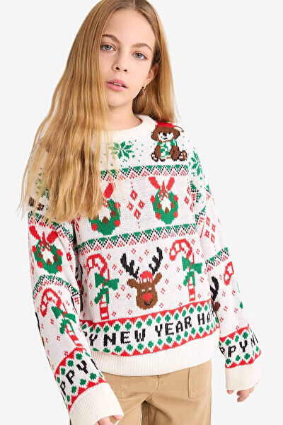 DeFacto Kız Çocuk Kazak