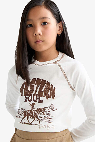 DeFacto Kız Çocuk Tişört