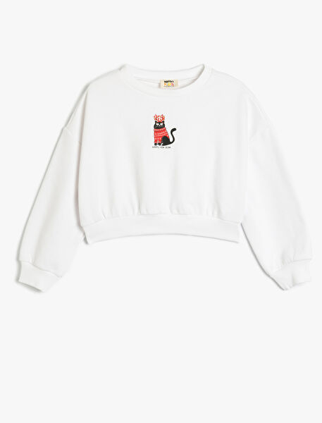 Koton Kız Çocuk Sweatshirt