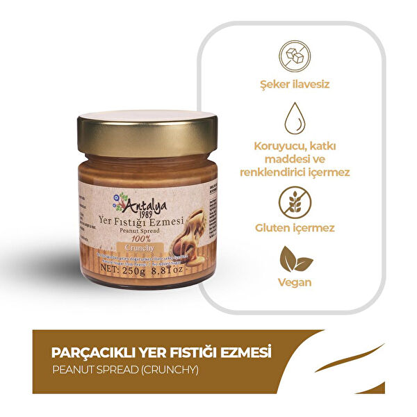 Antalya Reçelcisi Fıstık Ezmesi