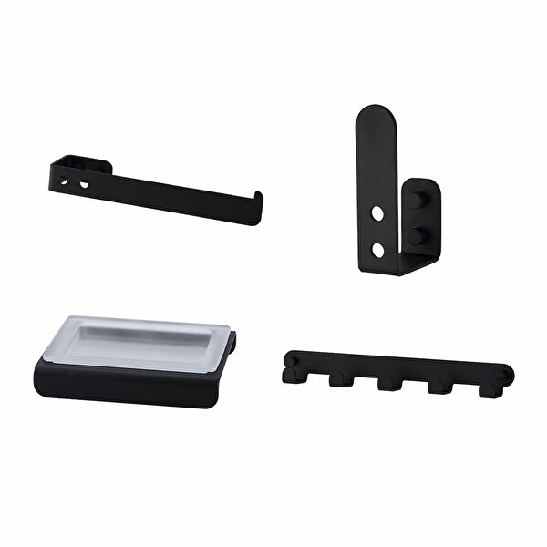 Çelik Banyo Aksesuar Seti