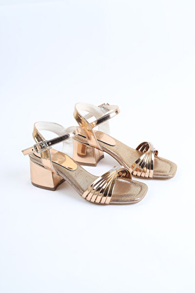 Moda Lime Kız Çocuk Topuklu, Abiye Ayakkabı