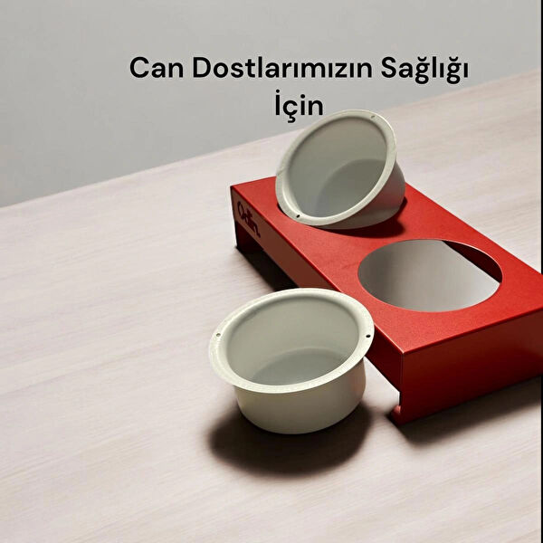 ED PET DİZAYN Kedi Mama ve Su Kapları