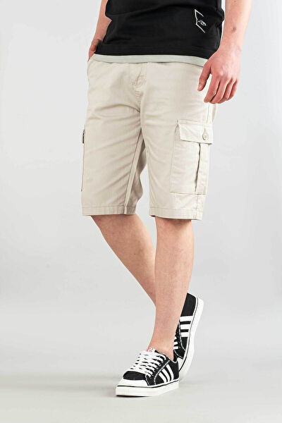 Bombe Erkek Büyük Beden Şort, Bermuda