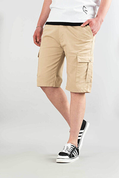 Bombe Erkek Büyük Beden Şort, Bermuda