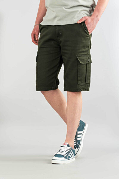 Bombe Erkek Büyük Beden Şort, Bermuda