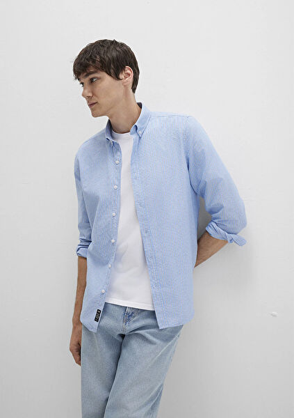 Mavi Erkek Gömlek