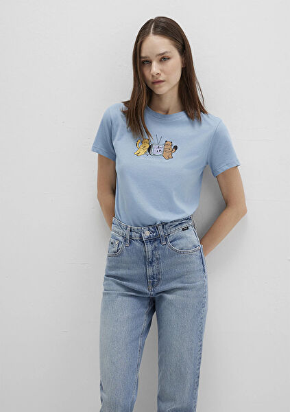 Mavi Kadın Tişört