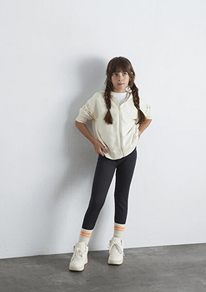 Mavi Kız Çocuk Tayt