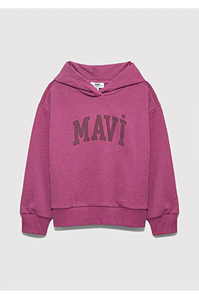Mavi Kız Çocuk Sweatshirt