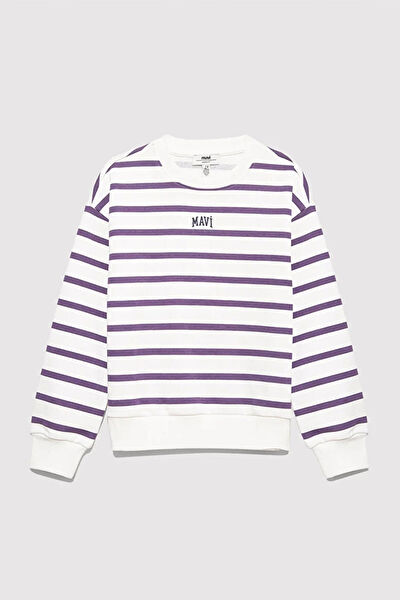 Mavi Kız Çocuk Sweatshirt