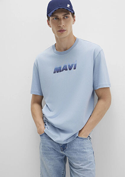 Mavi Erkek Tişört