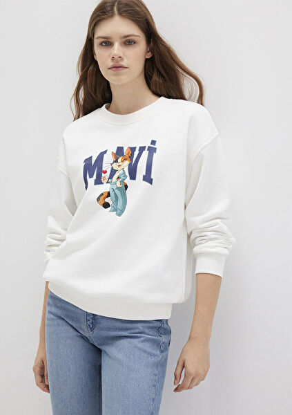 Mavi Kadın Sweatshirt