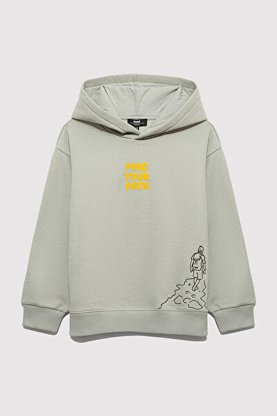 Mavi Erkek Çocuk Sweatshirt