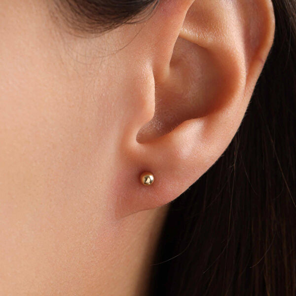 Bayar Gold Altın Küpe