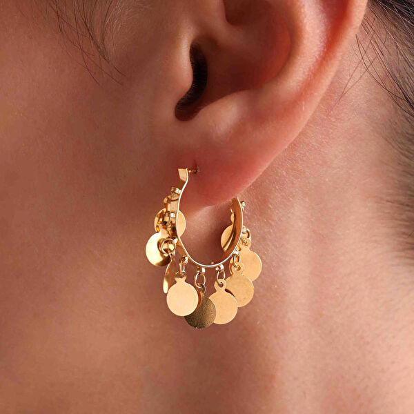 Bayar Gold Altın Küpe