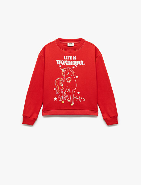 Koton Kız Çocuk Sweatshirt
