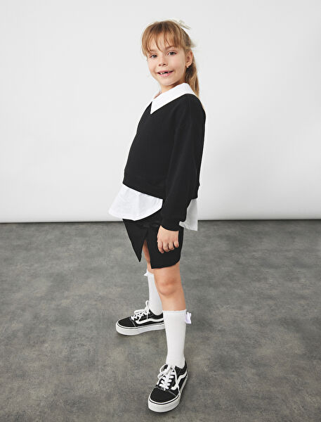 Koton Kız Çocuk Şort, Bermuda, Kapri