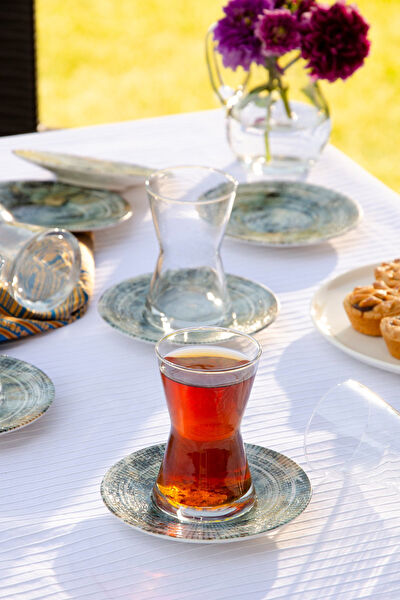 Le murano Çay Bardağı, Tabağı, Takımı