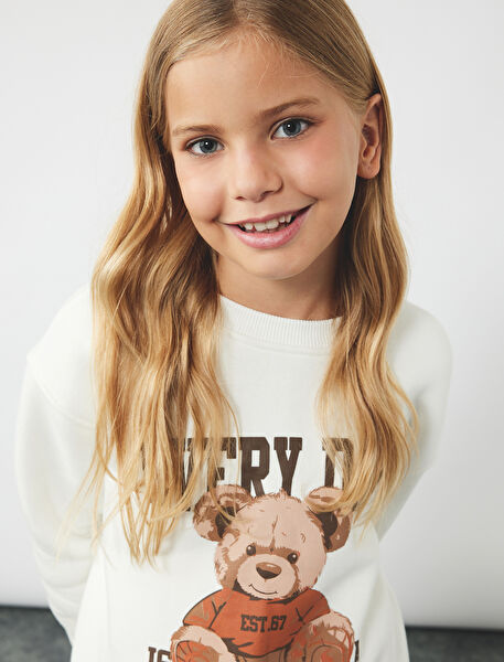 Koton Kız Çocuk Sweatshirt