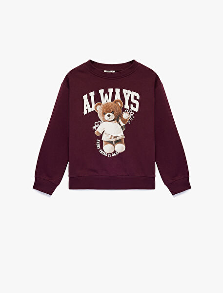 Koton Kız Çocuk Sweatshirt