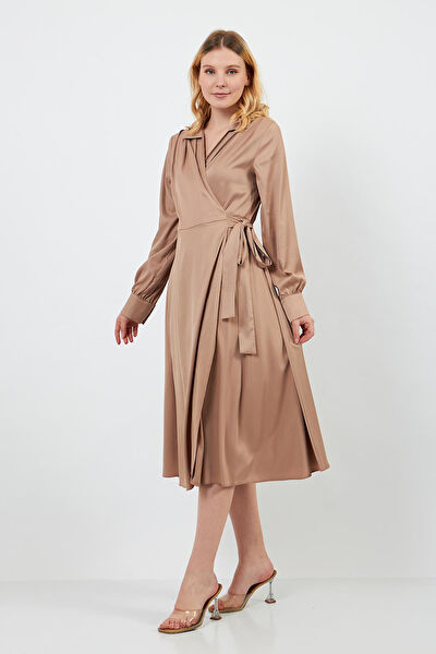 VOLANLI Günlük Elbise