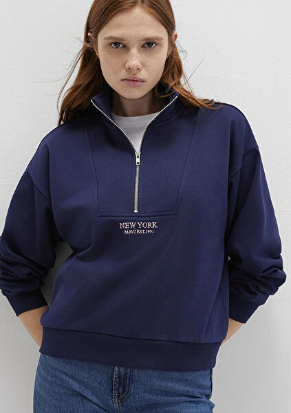 Mavi Kadın Sweatshirt